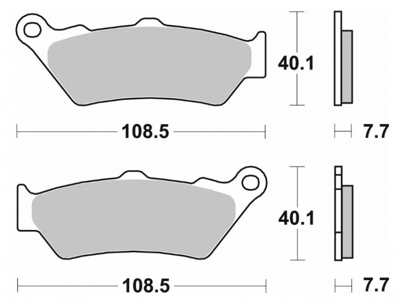 Гальмівні колодки SBS Ultra Quit Brake Pads, Ceramic 674H.HF